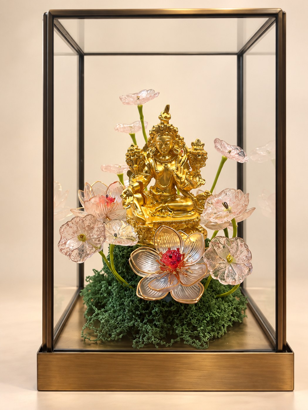 Lục Độ Phật Mẫu Tara Xanh – Liên Hoa Cứu Độ